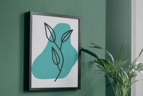 Abstract Leaf Embroidery Design Review