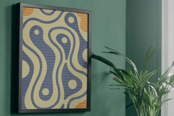 Biomorphic Abstract Embroidery Design Review