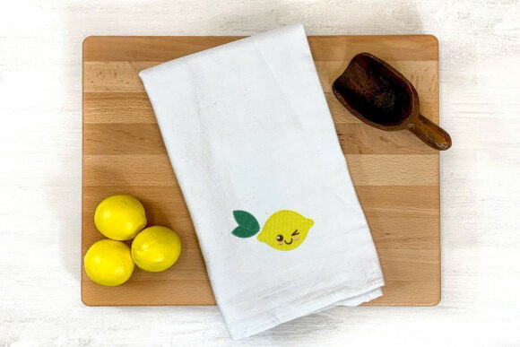 Cartoon Lemon Mini Embroidery Review