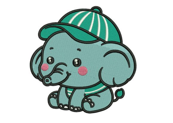 Cute Baby Elephant Embroidery Design Review
