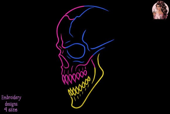 Neon Reaper Embroidery Review for Seasonal Creations