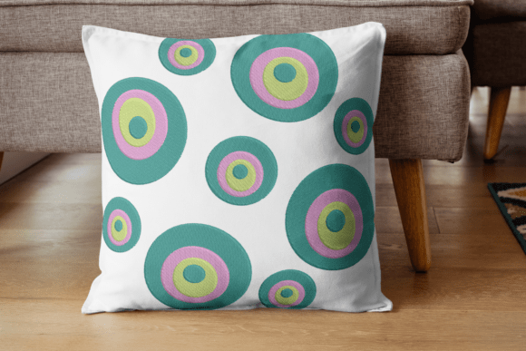 Retro Colorful Circle Embroidery Review