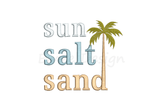 Sun Salt Sand Embroidery Design Review